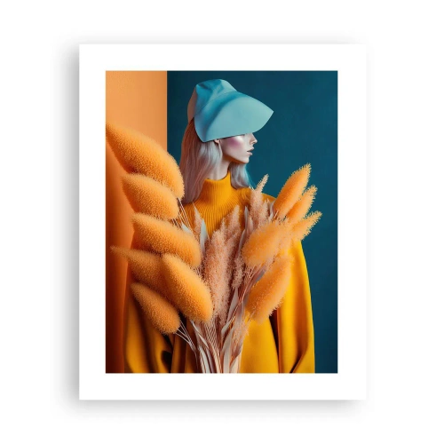 Plakát - Chlupatý portrét - 40x50 cm