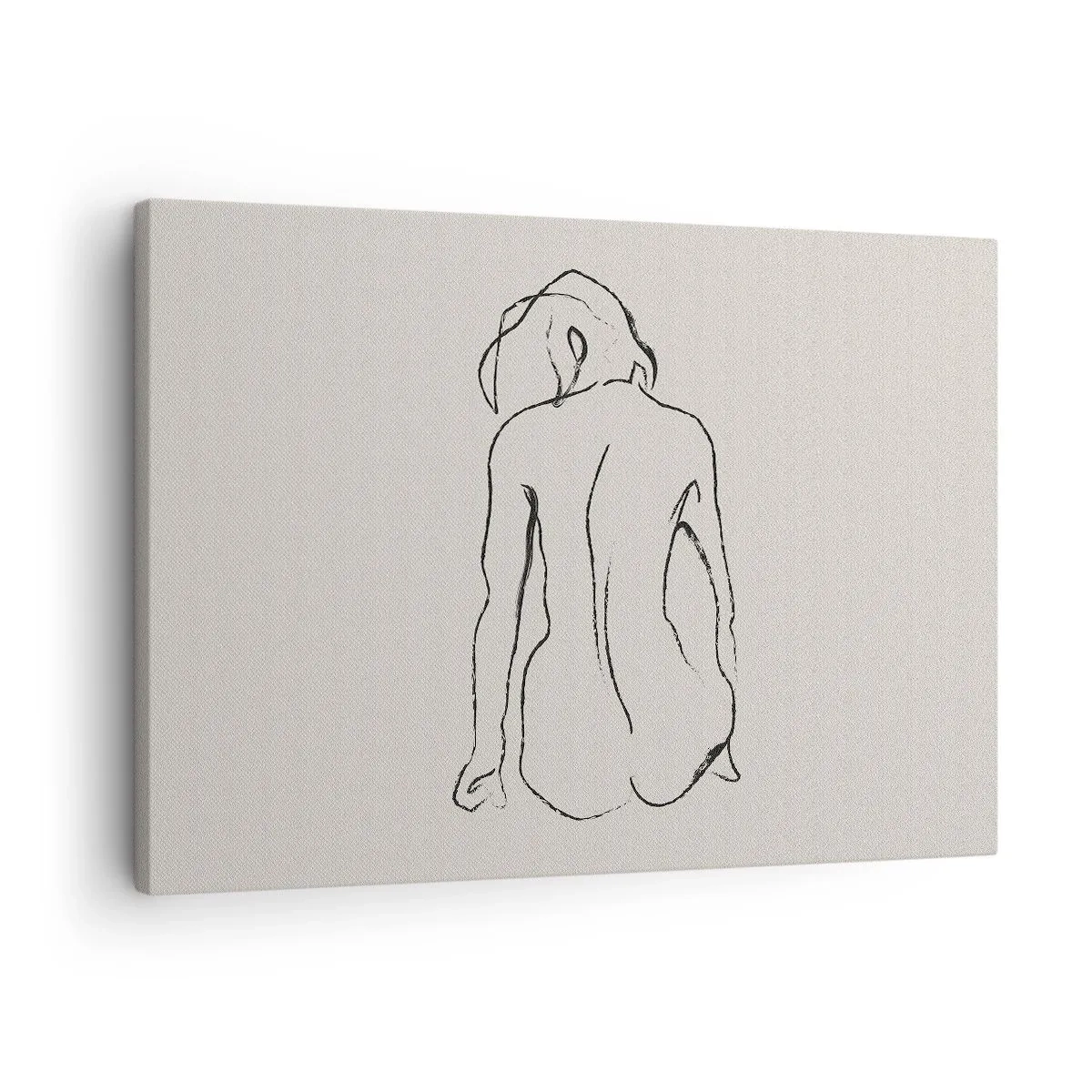 Obraz na plátně - Dívčí akt - 70x50 cm