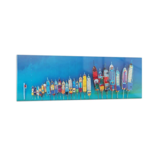 Obraz na skle - Z ptačí perspektivy - 160x50 cm