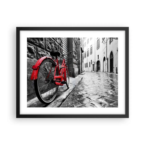 Plakát v černém rámu - Skutečná krása nestárne - 50x40 cm