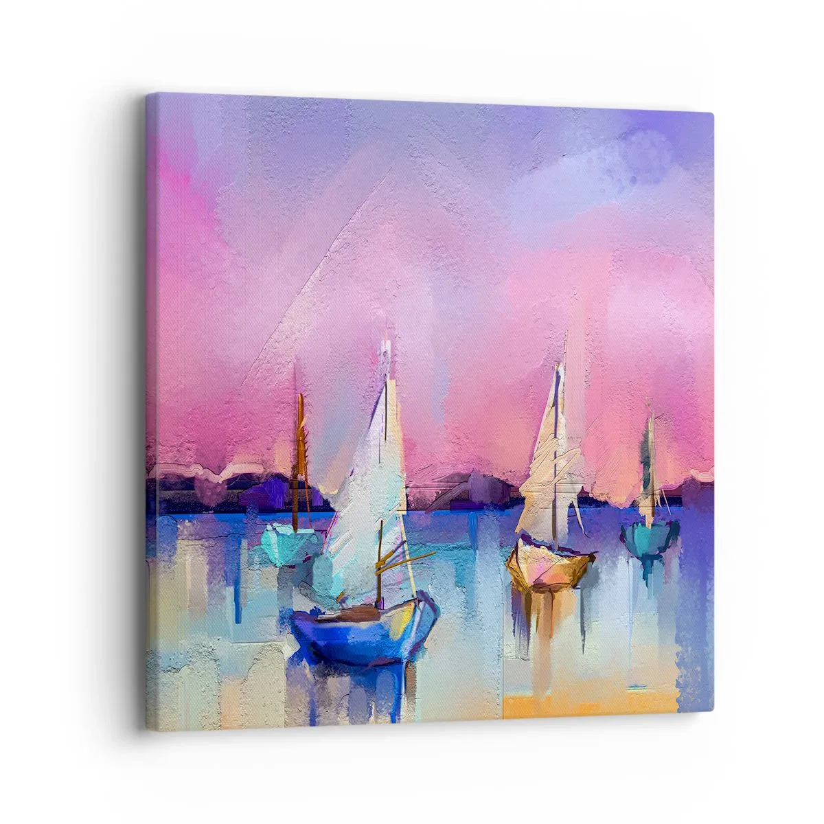 Obraz na plátně - Směr: široké vody - 30x30 cm