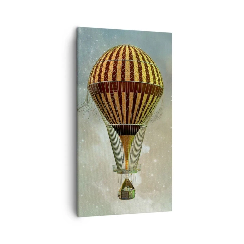 Obraz na plátně - Průkopnické lety - 45x80 cm
