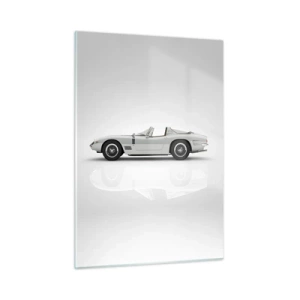 Obraz na skle - Příslib zábavy - 50x70 cm