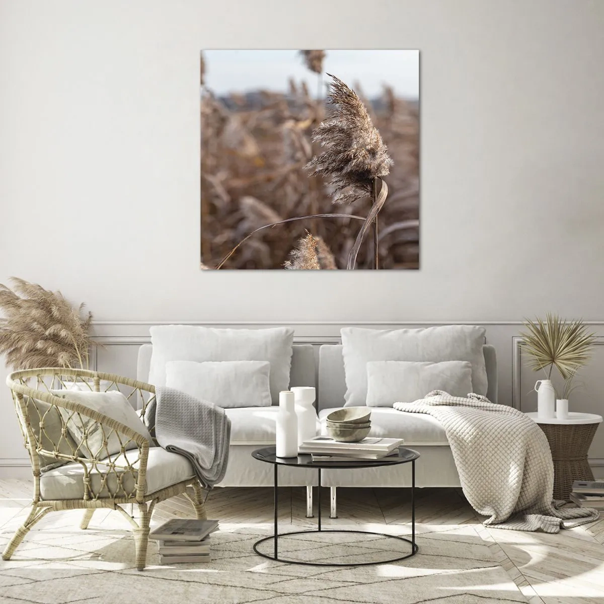 Obraz na skle - Čas odletět s větrem - 70x70 cm