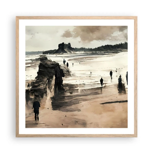 Plakát v rámu světlý dub - Vyvolaní - 60x60 cm