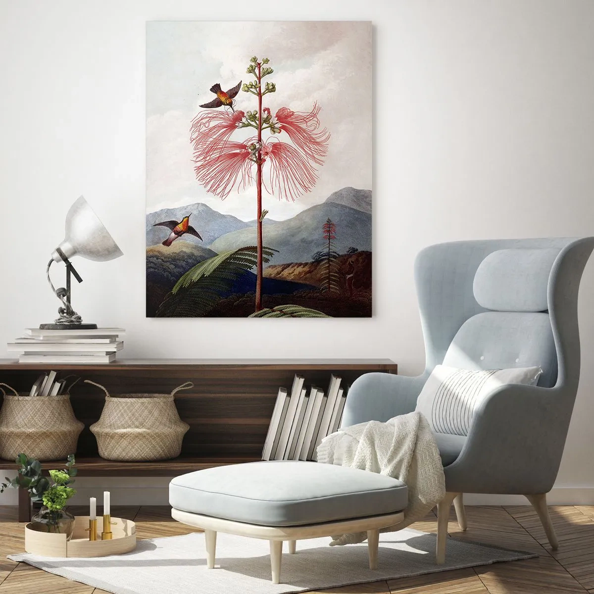 Obraz na skle - V tropickém ráji - 50x70 cm
