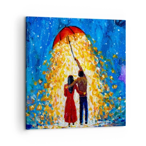 Obraz na plátně - Magie deštivého večera? - 50x50 cm