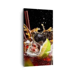 Obraz na plátně - Radost a energie barev - 45x80 cm