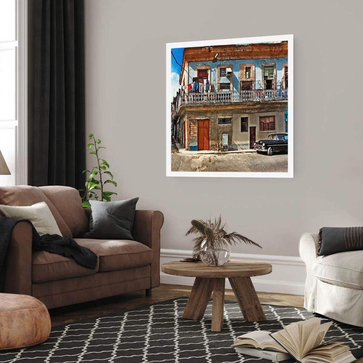 Plakát - Havajský nádech - 30x30 cm