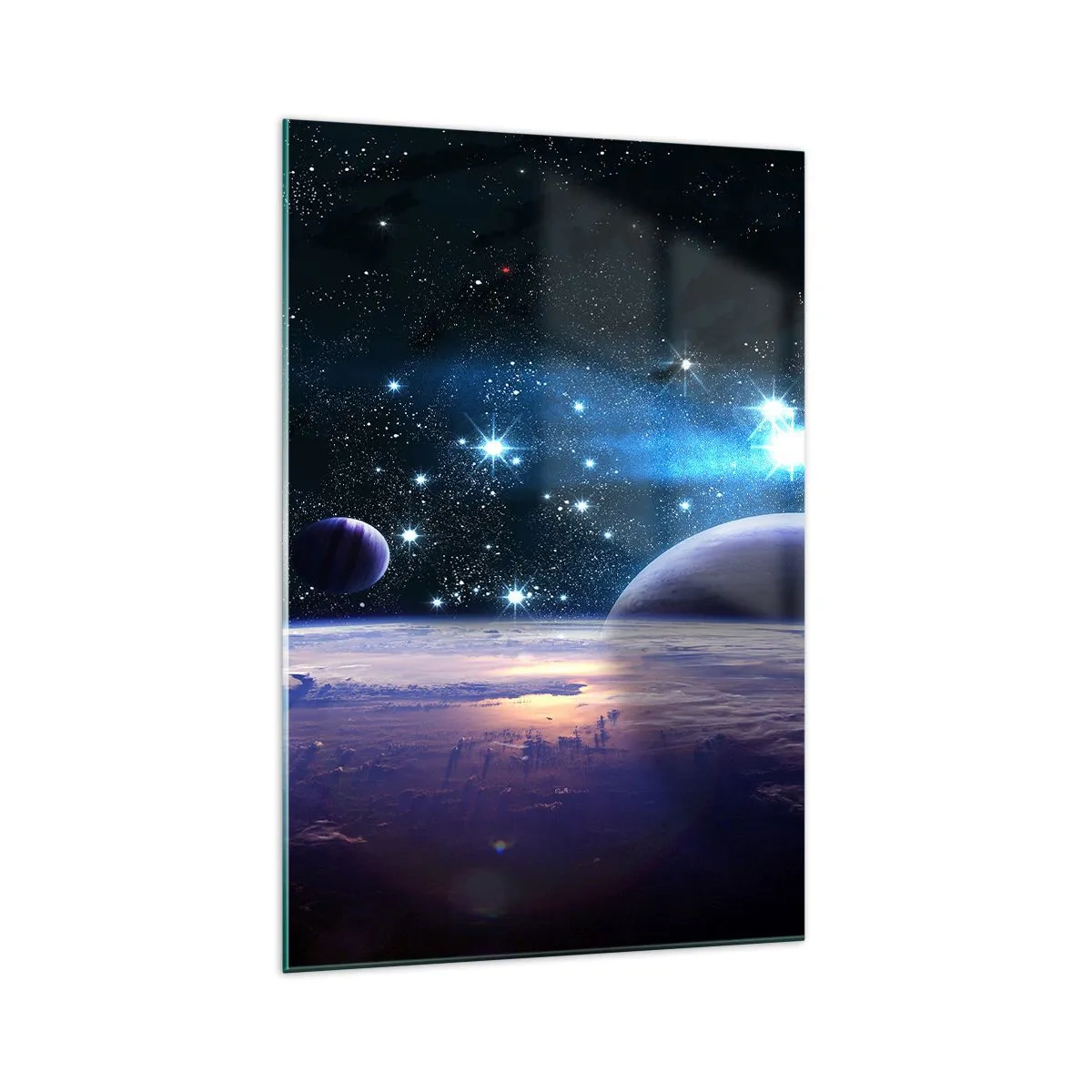 Obraz na skle - Stále sami? - 70x100 cm