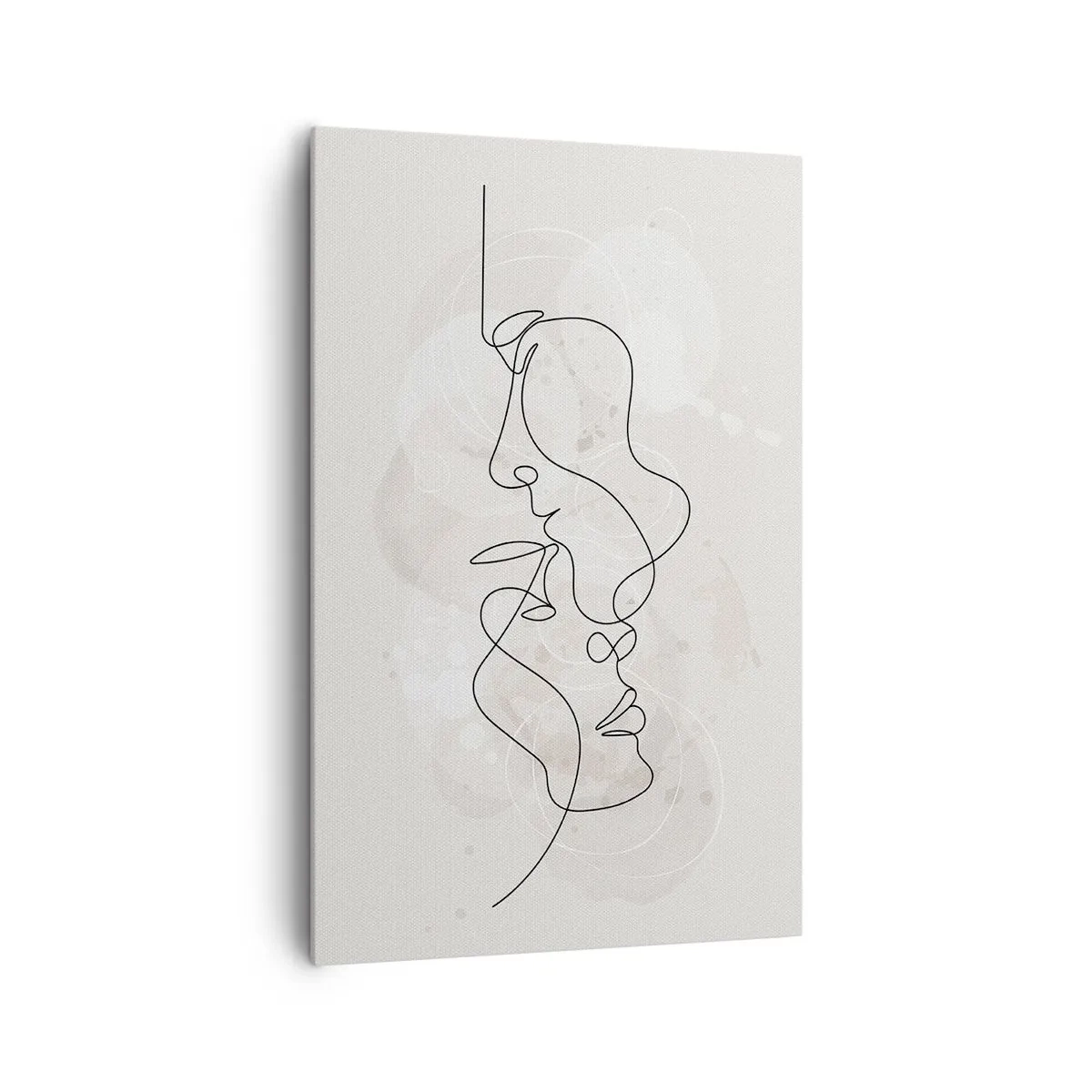 Obraz na plátně - Zamotaní v objetí - 80x120 cm