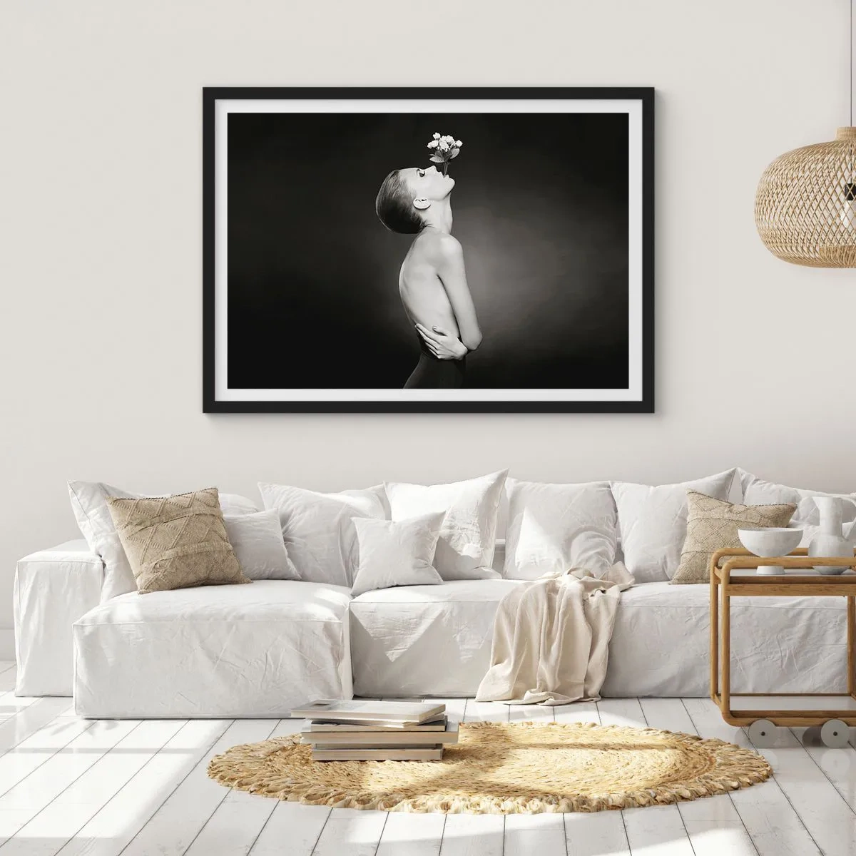 Plakát v černém rámu - Excentrická elegance - 91x61 cm