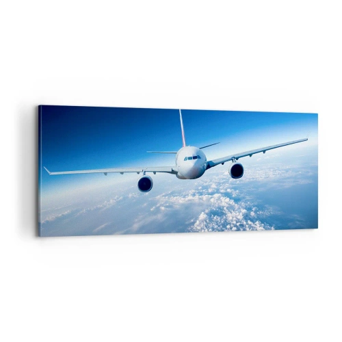 Obraz na plátně - Letím protože chci - 100x40 cm