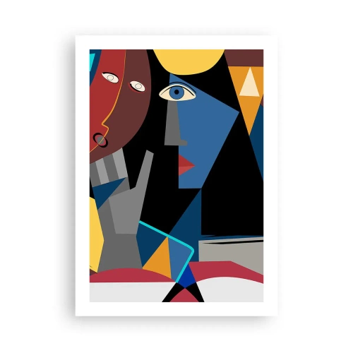 Plakát - Konverzace kubistů - 50x70 cm