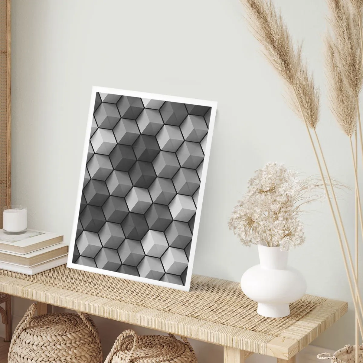 Plakát - Kubistické puzzle - 61x91 cm