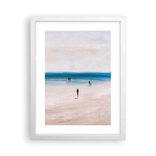 Plakát v bílém rámu - Přirozená potřeba - 30x40 cm