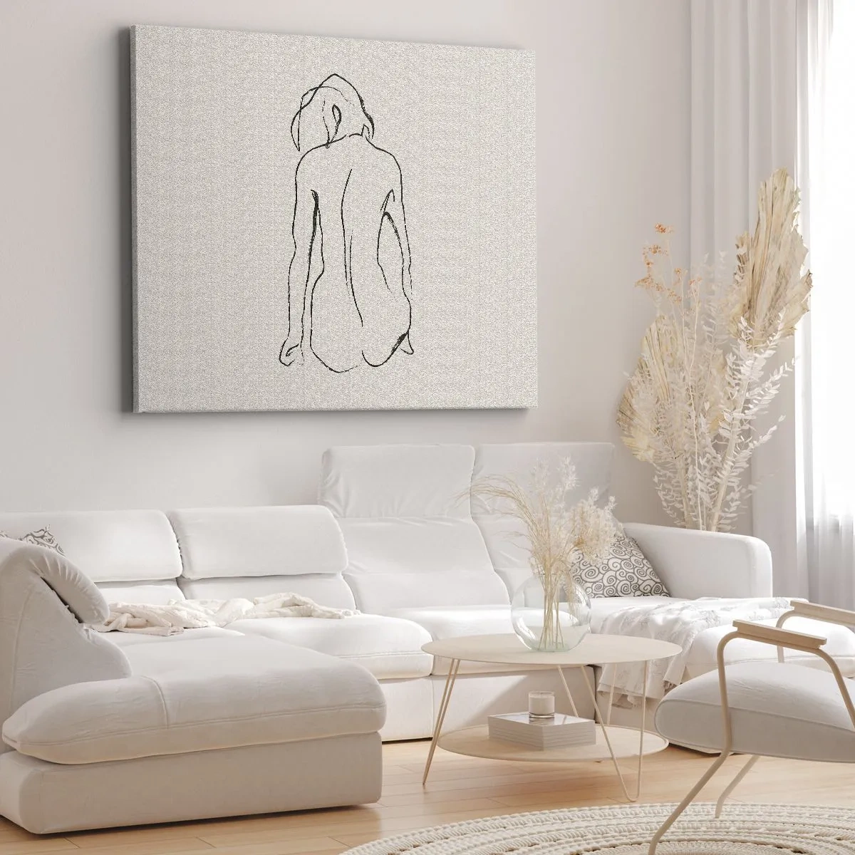 Obraz na plátně - Dívčí akt - 70x50 cm