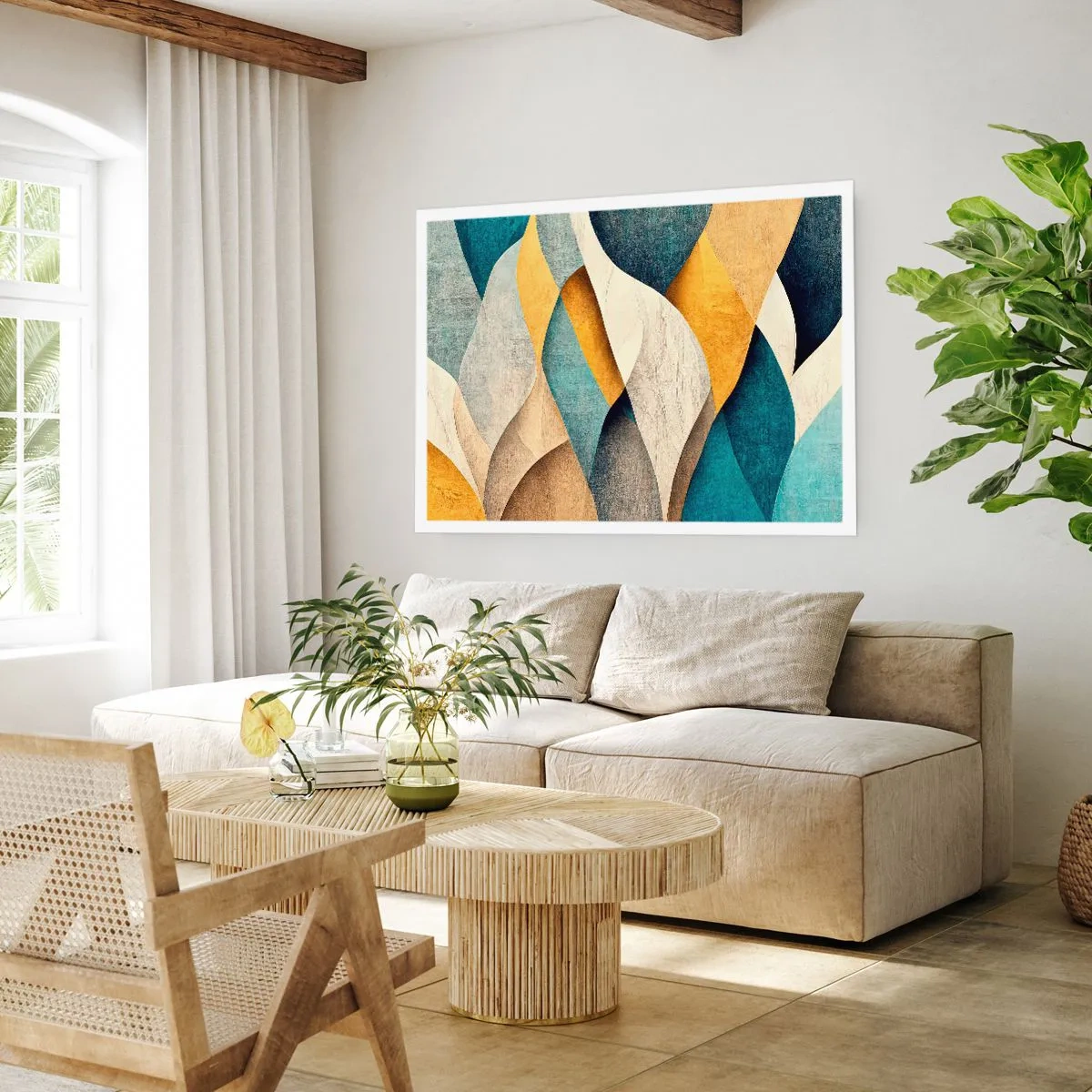 Plakát - Rytmus a vlnění - 50x40 cm