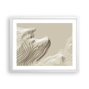 Plakát v bílém rámu - Topografie umění - 50x40 cm