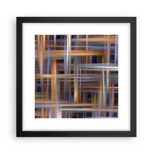 Plakát v černém rámu - Utkané ze světla - 30x30 cm