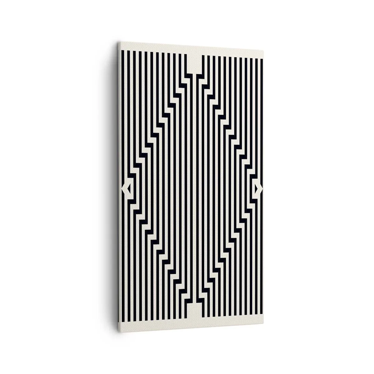 Obraz na plátně - Geometrická iluze - 45x80 cm