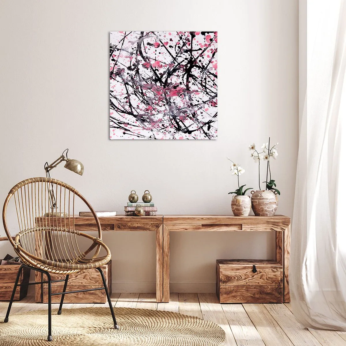 Obraz na plátně - Pomíjivá povaha života - 60x60 cm