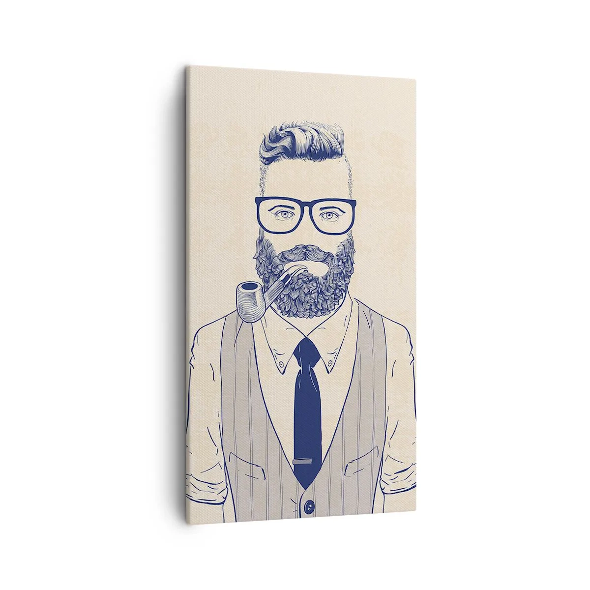 Obraz na plátně - Pohodový, mužský a módní - 45x80 cm