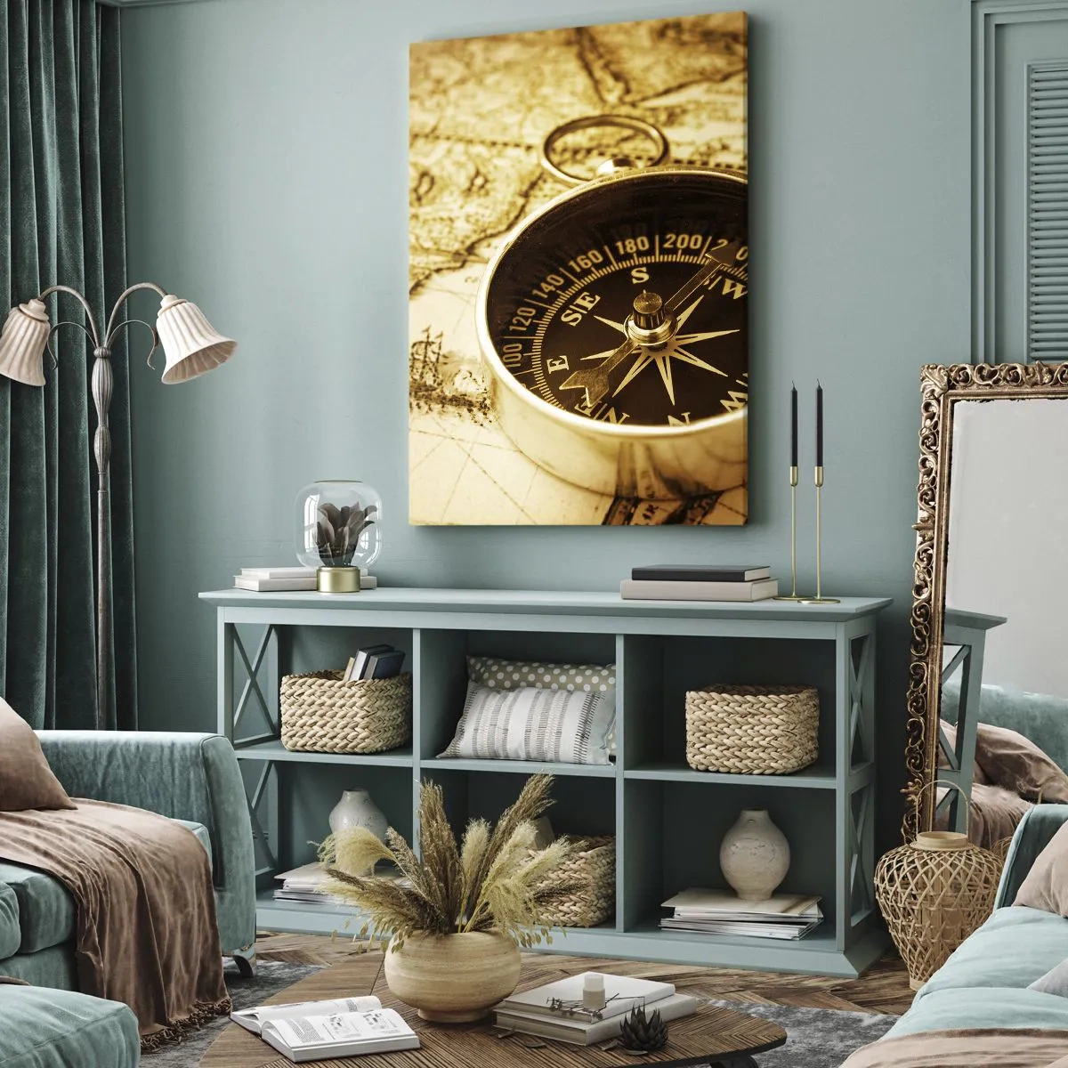 Obraz na plátně - Na východ nebo na západ? - 50x70 cm
