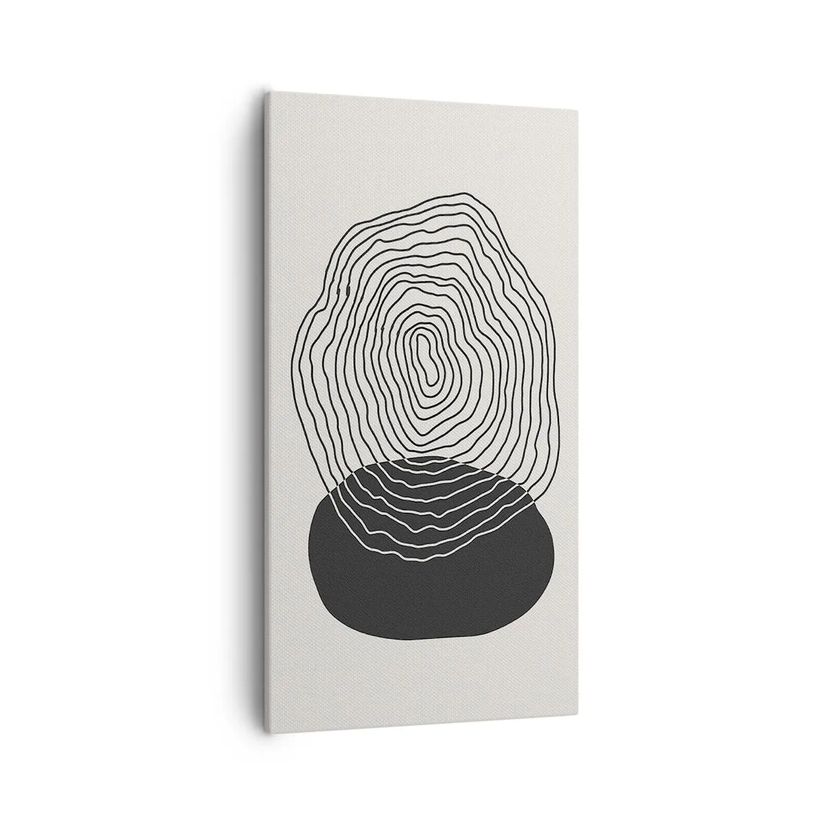 Obraz na plátně - Trvání a kmitání - 55x100 cm