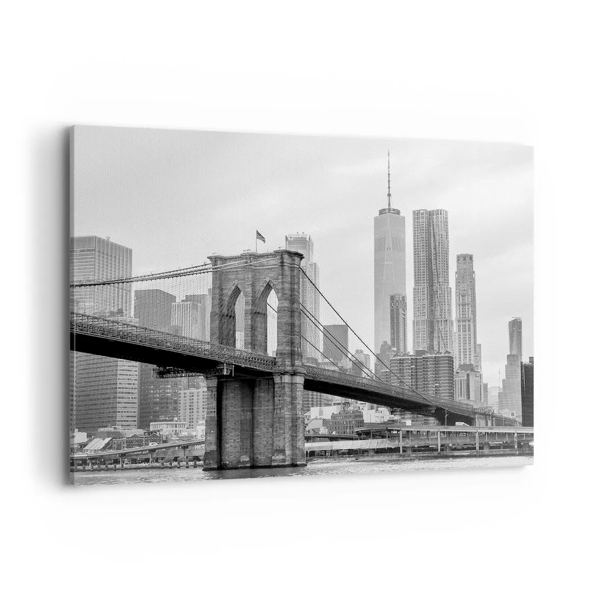 Obraz na plátně - Newyorské zázraky - 100x70 cm