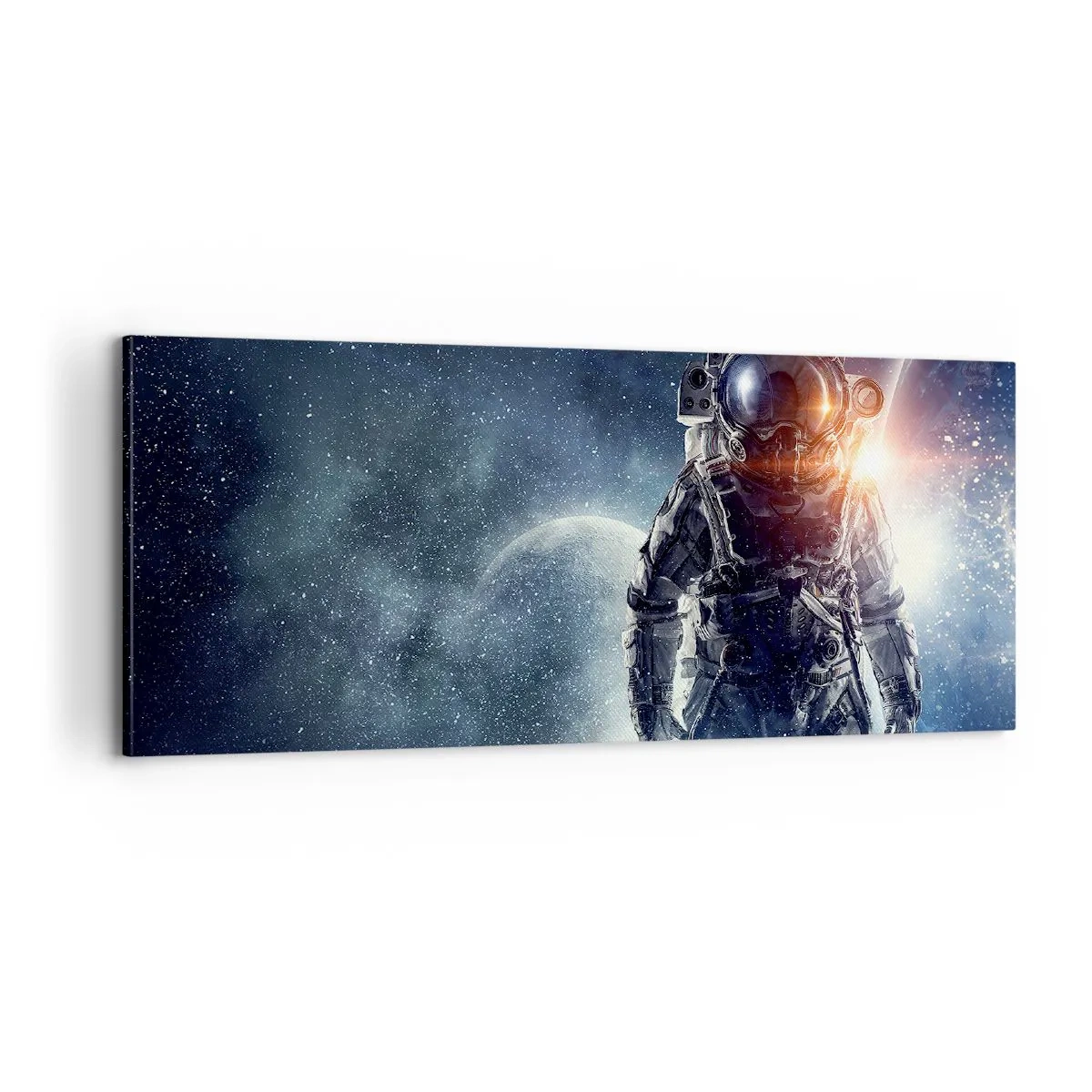 Obraz na plátně - Vesmírné dobrodružství - 100x40 cm