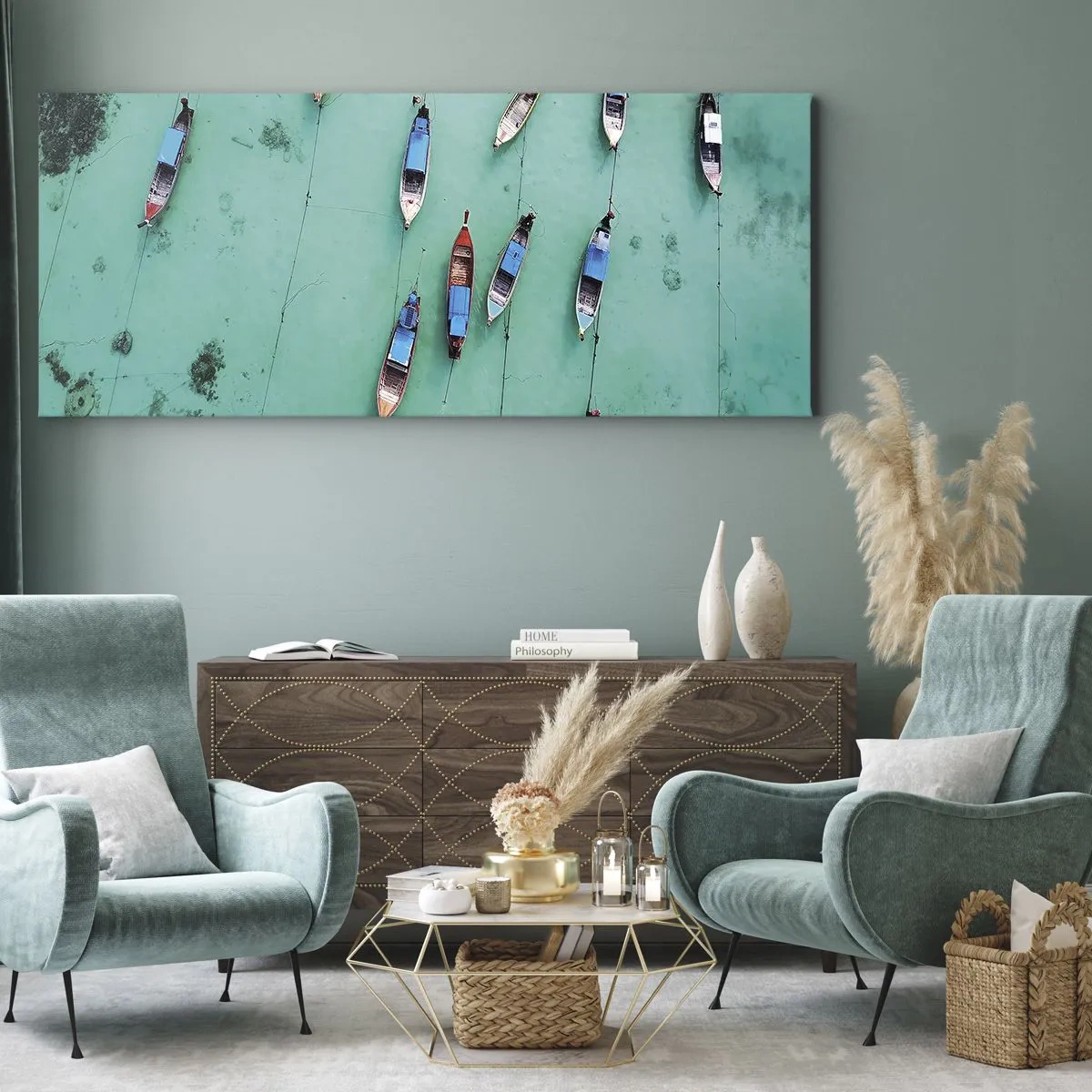 Obraz na plátně - V radostném očekávání - 160x50 cm