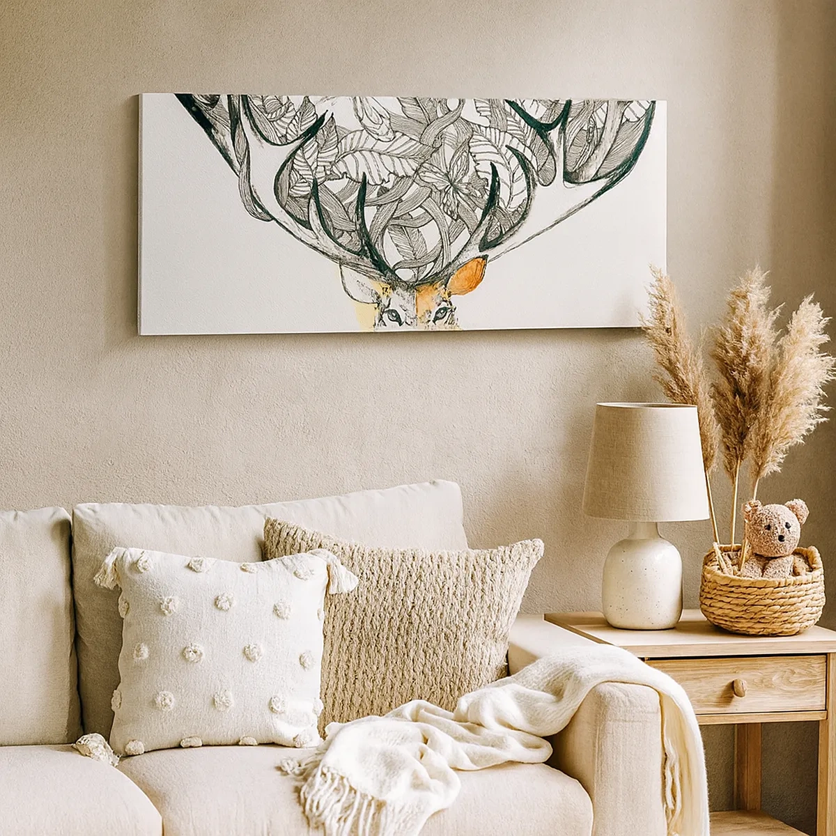 Obraz na plátně - Rohy hojnosti - 30x30 cm