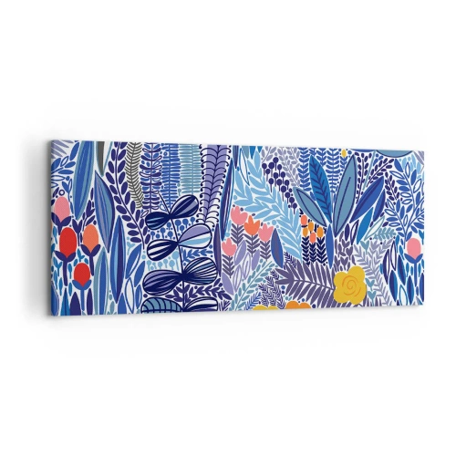 Obraz na plátně - Havajská zahrada - 120x50 cm