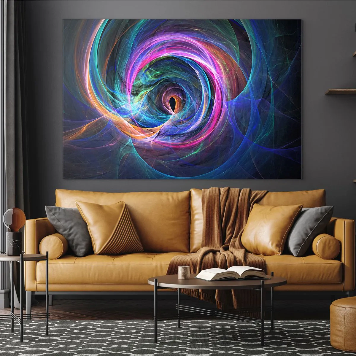 Obraz na skle - Kam mě vedeš? - 120x80 cm