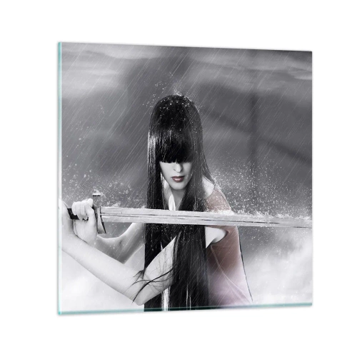 Obraz na skle - Krásná a nebezpečná - 70x70 cm