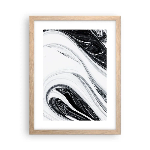 Plakát v rámu světlý dub - Spojení protikladů - 30x40 cm