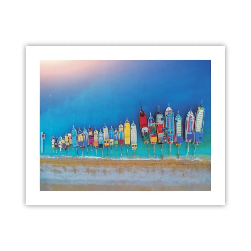 Plakát - Z ptačí perspektivy - 50x40 cm