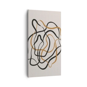 Obraz na plátně - Všechno se pokroutilo - 55x100 cm