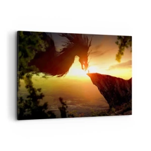 Obraz na plátně - Přemožitel draka - 120x80 cm