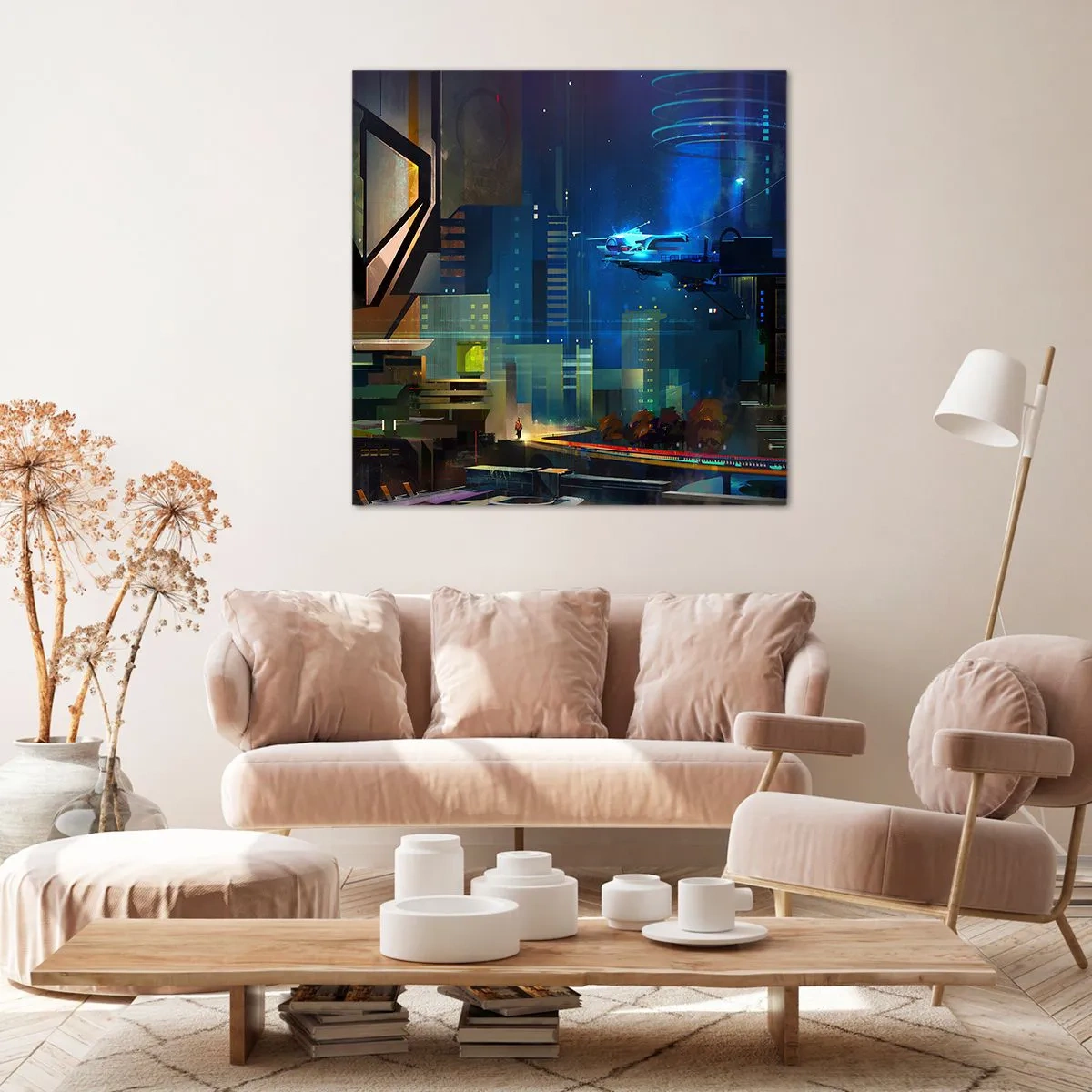 Obraz na plátně - V blízké budoucnosti - 60x60 cm