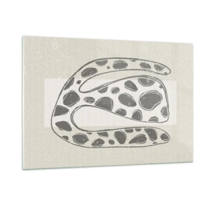 Obraz na skle - Bizarní bytost - 120x80 cm