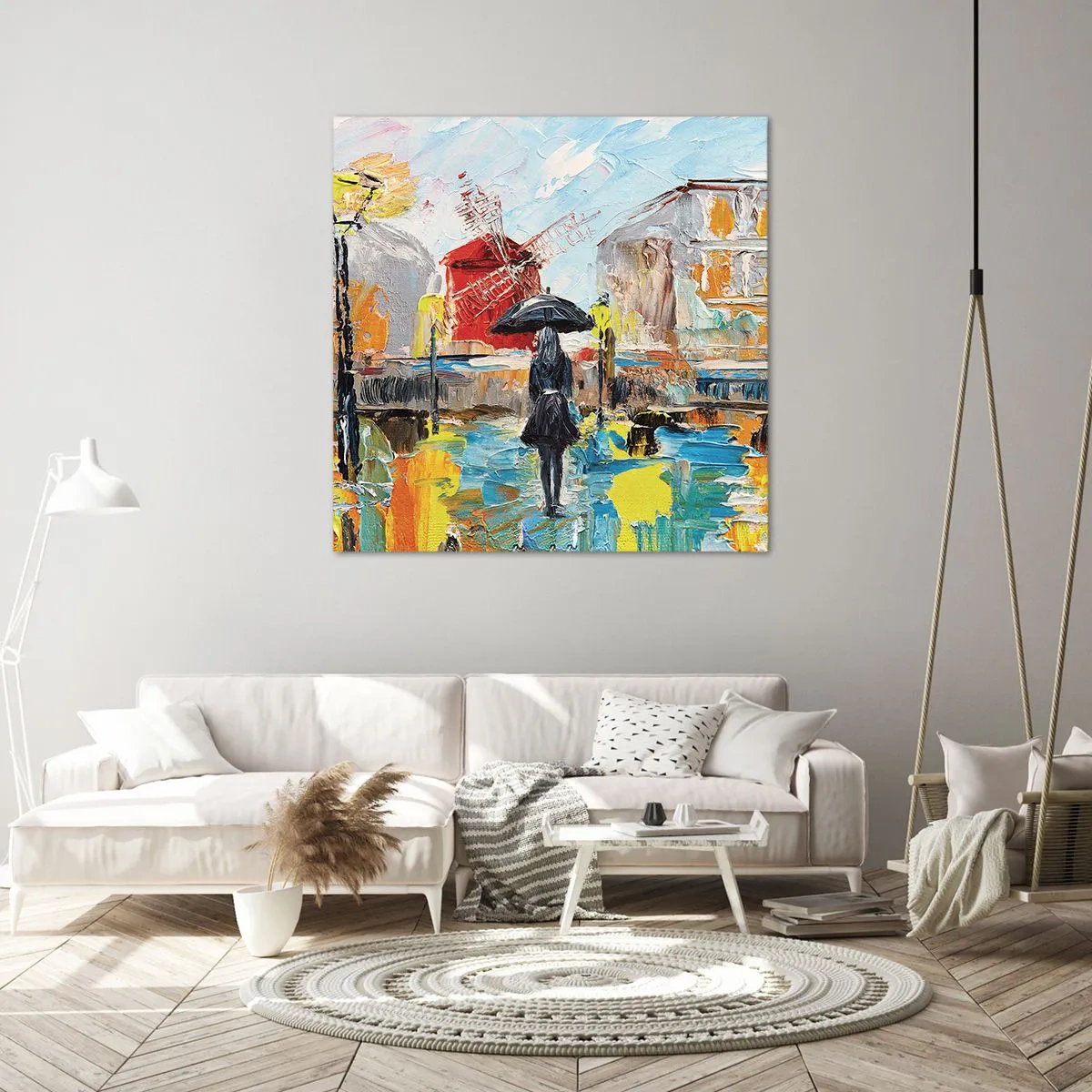 Obraz na plátně - Pařížské legendy - 70x70 cm