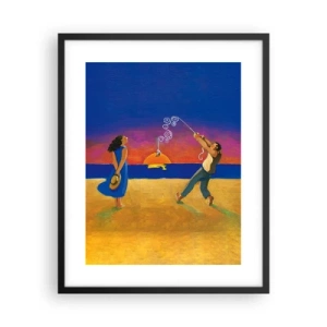 Plakát v černém rámu - Více než hvězda z nebe - 40x50 cm