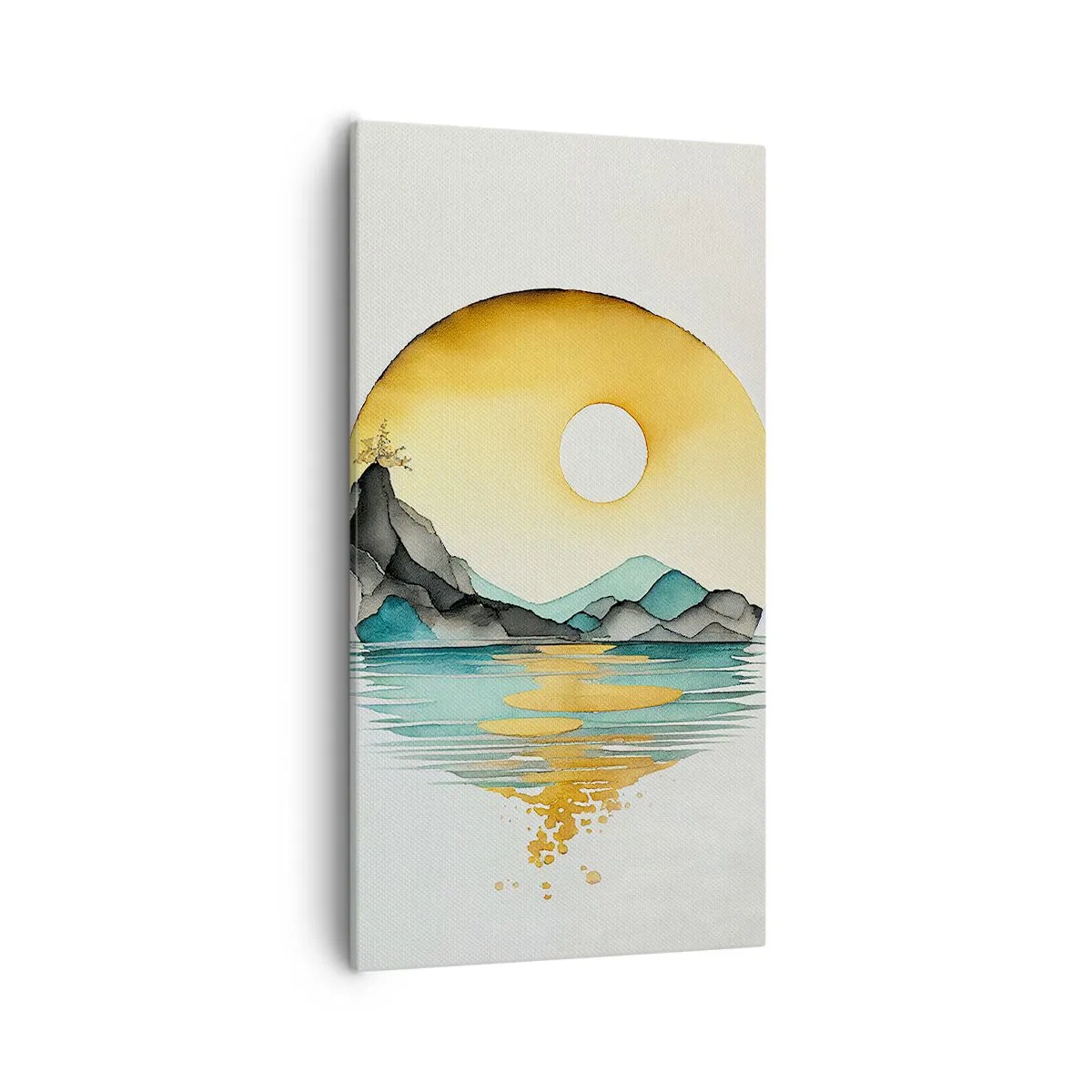 Obraz na plátně - V kruhu krásy - 55x100 cm