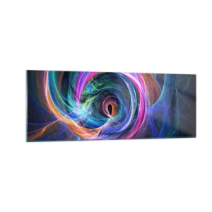 Obraz na skle - Kam mě vedeš? - 140x50 cm