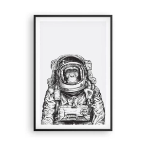 Plakát v černém rámu - Alternativní vývoj - 61x91 cm