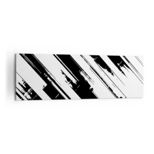 Obraz na plátně - Intenzivní a dynamická kompozice - 160x50 cm