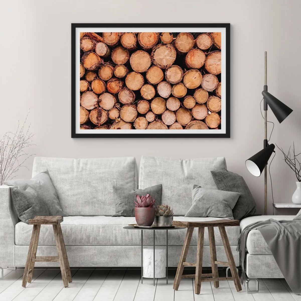 Plakát v černém rámu - Nový začátek - 50x40 cm