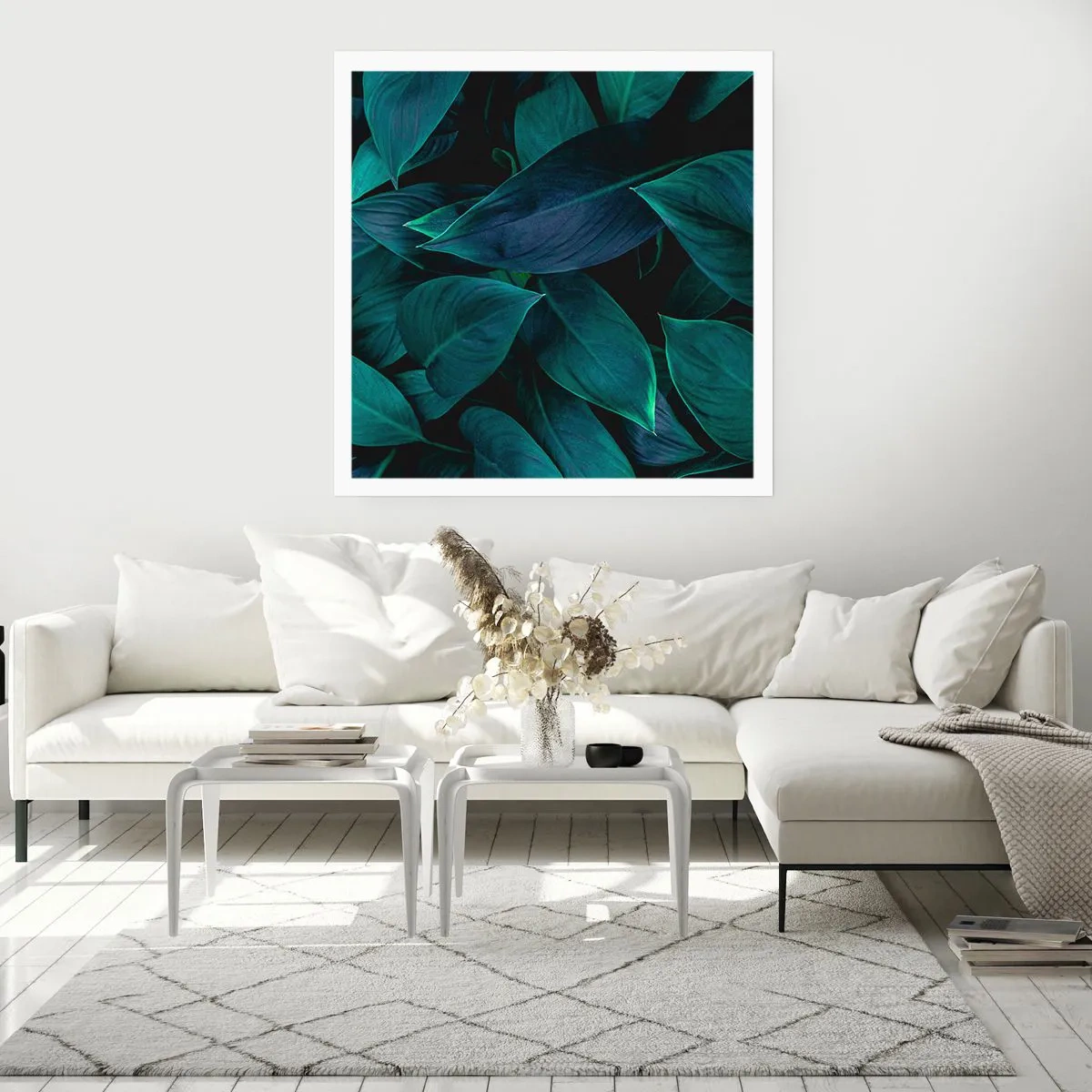 Plakát - Zeleň sama o sobě - 40x40 cm